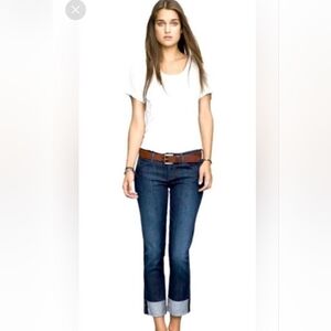 Citizens of Humanity Dani Cropped Straight Leg Jean | Dark Wash | Size 26